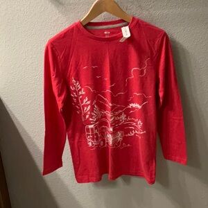 Tshirt long sleeve, 60% cotton 40% poliesterXL 14-16 boys